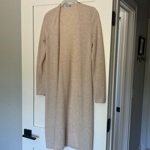 J.McLaughlin duster sweater in tan